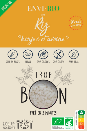 Riz Konjac et avoine, Lïv Happy Food (200 g)